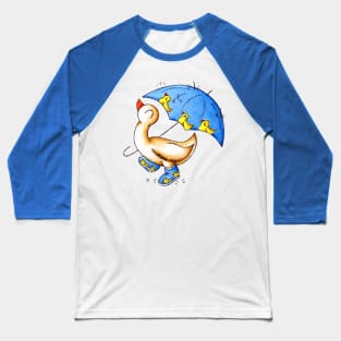 Duck Weather Baseball T-Shirt